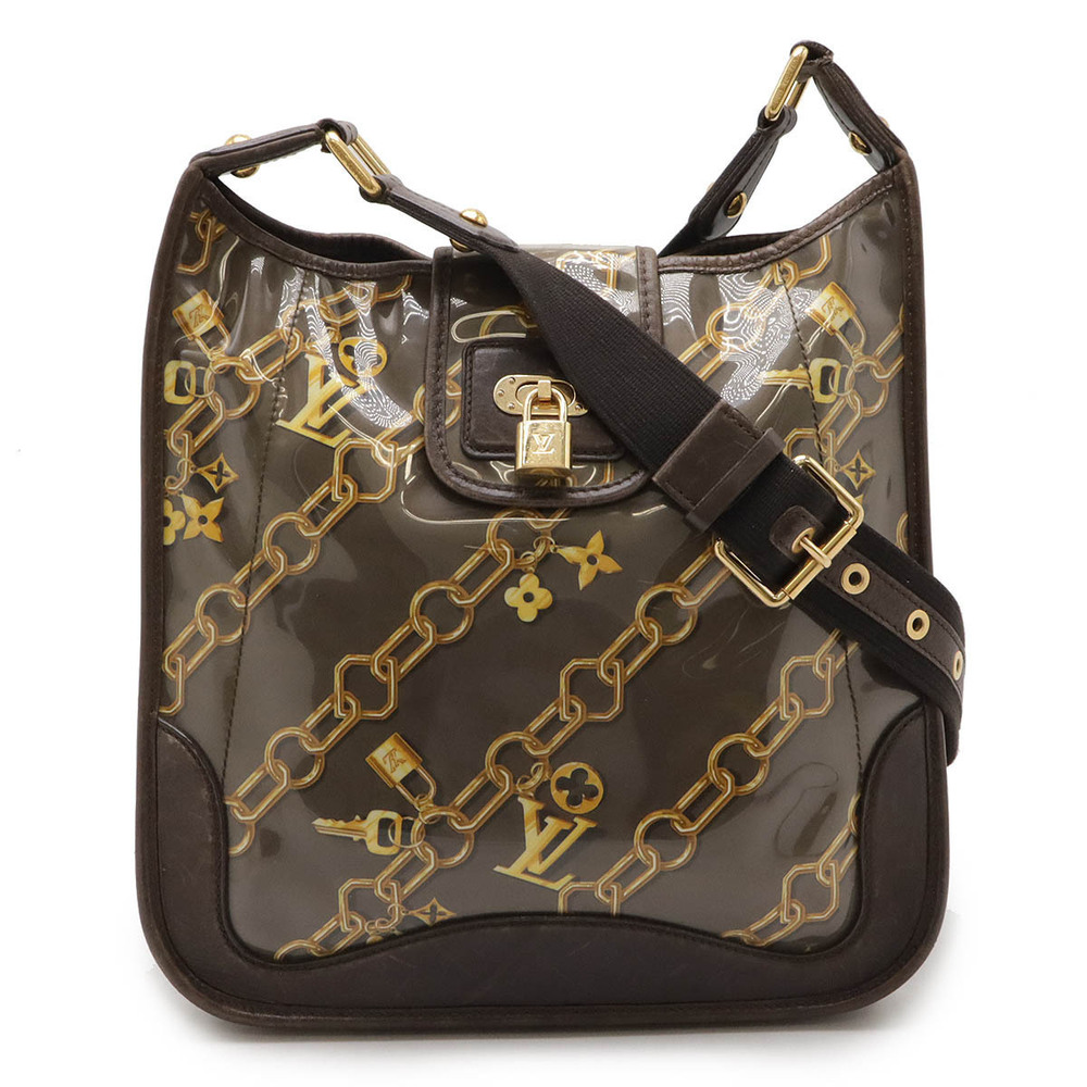 LOUIS VUITTON Charm Musette Shoulder Bag Hobo Limited Edition Taupe Gray